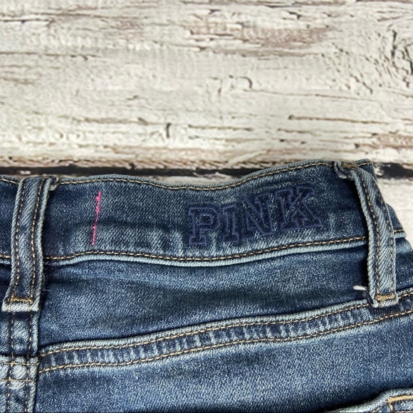 Pink Victoria's Secret High Rise Denim Jeans - Picture 3 of 7
